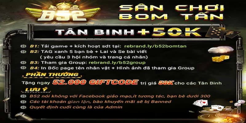 Giftcode B52club